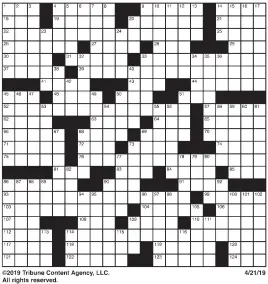 Los Angeles Times Sunday Crossword Puzzle Pressreader