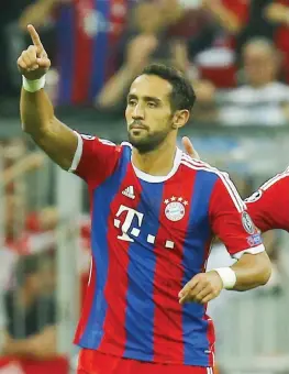  ?? REUTERS ?? Medhi Benatia, 28 anni, con la maglia del Bayern Monaco