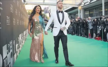  ?? / GETTY ?? Sergio Ramos y Pilar Rubio, en una gala de la FIFA.