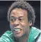  ??  ?? Gael Monfils: injured his ribs last month.