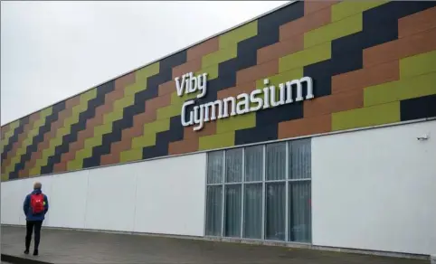  ?? ?? Viby Gymnasium ved Aarhus er et af de gymnasier, som ikke må optage elever i det kommende skoleår. Arkivfoto: Stine Rasmussen