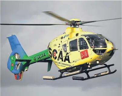  ??  ?? The air ambulance will take to the skies for longer, allowing it to save even more lives.