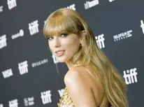  ?? EVAN AGOSTINI/INVISION ?? Taylor Swift, seen Sept. 9, released her album “Midnights” in 2022, and fans crowding an online presale for her Eras Tour resulted in crashes and long waits.