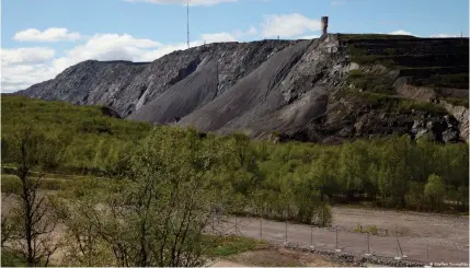  ?? ?? In der Nähe von Kiruna wurden über eine Million Tonnen an Seltenerdo­xiden gefunden