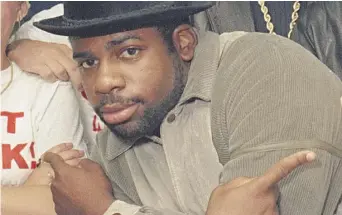  ?? G. PAUL BURNETT/AP ?? Run-D.M.C.’s Jason Mizell (pictured in 1986), known as Jam Master Jay, was killed in 2002.