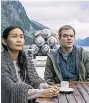  ??  ?? UNORIGINAL: Matt Damon with co-star Hong Chau