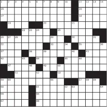  ?? PUZZLE BY: HAL MOORE ?? NO. 0522