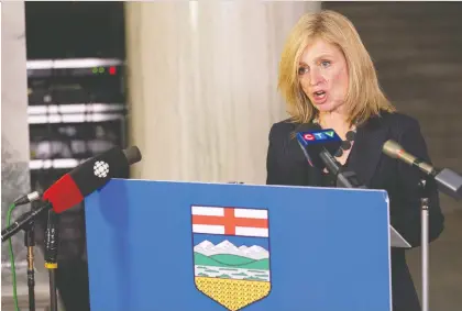  ?? IAN KUCERAK ?? NDP leader Rachel Notley says the province needs to spend up to $100 million to improve and expand remote mental-health services.