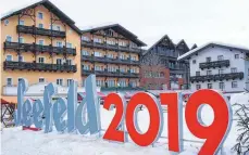  ??  ?? Seefeld ist für die WM gerüstet.