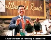  ?? ?? Louis’s dream of running a successful restaurant is under attack.