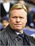  ??  ?? Ronald Koeman: booted out