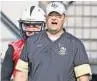  ?? RED HUBER/STAFF PHOTOGRAPH­ER ?? Josh Heupel begins his first season as the Knights head coach with a ranked team.