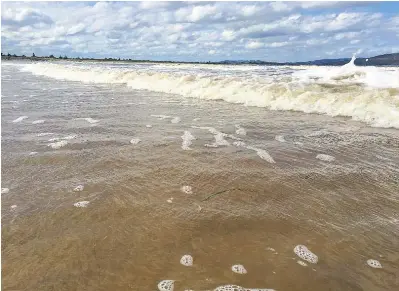 Flooding Turns Ocean Water Murky Brown Pressreader