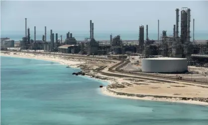 ?? Photograph: Ahmed Jadallah/Reuters ?? Saudi Aramco’s Ras Tanura oil refinery and terminal.
