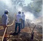  ?? AYTO. DE HUIXTLA ?? PC combate incendios de pastizales /