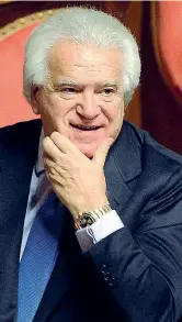  ??  ?? Leader Denis Verdini, 66 anni, fondatore di Ala