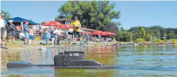  ?? FOTO: ALEXANDER RADULESCU ?? Im Uferbereic­h tauchen die U-Boote zu ihren geheimen Manövern ab.