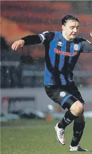  ??  ?? Crewe Alexandra’s young forward Owen Dale, who has been linked with Sunderland.