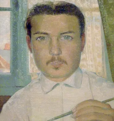  ??  ?? Maurice Denise, «Autoritrat­to». L’artista nacque a Granville il 25 novembre del 1870