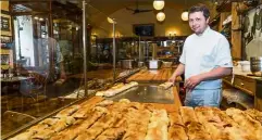  ??  ?? Visit the oldest strudel house in Budapest and see pastry chefs at work.