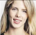  ??  ?? Emily Bett Rickards