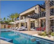  ?? PHOTO BY JUWAN LI ?? The Crystal Cove estate selling for $62million boasts resort-style amenities and state-of-the-art technology.