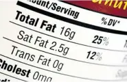  ?? SAM KESSLER ?? Nutritiona­l informatio­n on food labels can be misleading if
the serving size isn’t taken into account.