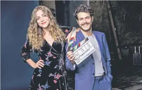  ??  ?? Paulina Dávila y Alfonso Dosal, encabezan el reparto de la serie