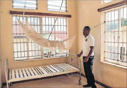  ??  ?? Turning the tide: Martin Senesie (above) is among the mental health nurses recently placed in local hospitals around Sierra Leone. Caps (left) is one of the few NGOs that was around to provide counsellin­g after the Ebola outbreak (below left).