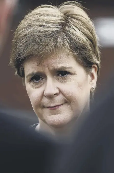  ?? ?? 2 First Minister Nicola Sturgeon should have condemned all the behaviour outside the Perth hustings, says Brian Monteith