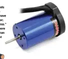  ??  ?? All of Traxxas’ VXL models get the Velineon 4-pole 3500 motor. It doesn’t have brushes or a commutator; hence the term “brushless.” Brushless motors are more powerful and efficient than brushed motors, and last much longer.