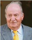  ?? Foto: Francisco Seguel, dpa ?? Er fällt immer tiefer: Spaniens Altkönig Juan Carlos.