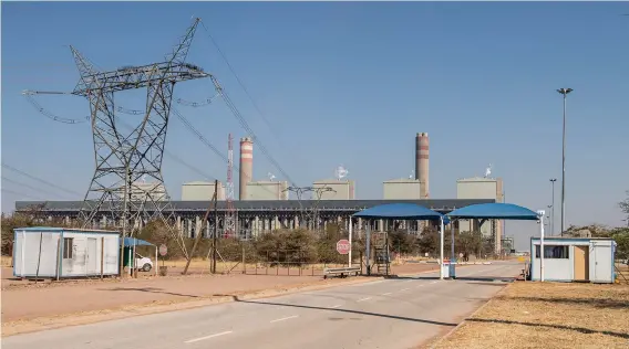  ?? Photos/ Gallo Images ?? Constructi­on of Medupi power station in Lephalale, Limpopo, was completed in 2021 after years of delays and cost overruns caused by design defects.
