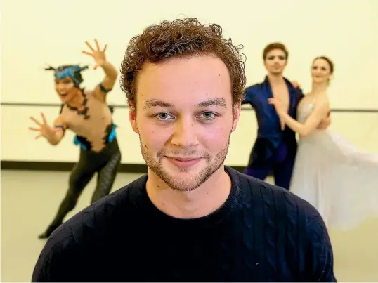  ?? CAMERON BURNELL/STUFF ?? Liam Scarlett in Wellington in 2015, when he choreograp­hed A Midsummer Night’s Dream for the Royal New Zealand Ballet. The company plans a return production later this year, and Scarlett was due to have overseen it.