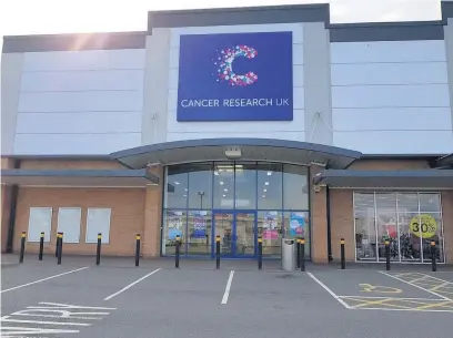  ??  ?? Cancer Research UK has opened its first Welsh superstore in Holyhead