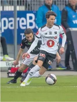  ?? FOTO: NTB SCANPIX ?? HÅPER: Odds Rafik Zekhnini (t.h) håper han får spille mot Pors i onsdagens cupkamp.