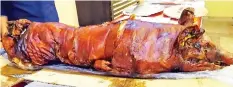  ??  ?? Cebu Lechon