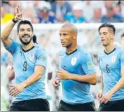  ?? REUTERS ?? While they’ve scored five goals in the group stages, Uruguay are also the only team not to have conceded any in those games.