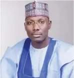  ??  ?? Senator Yakubu Lado Danmarke (PDP, Katsina)