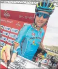  ?? FOTO: EFE ?? Nibali, vigente campeón del Giro