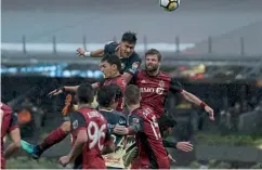  ??  ?? Agonising… Toronto FC came close to winning the CONCACAF Champions League in 2018