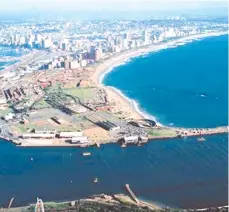  ??  ?? A panoramic view of the port city of Durban . . . Beyond the 200km limit, all the oceans belong to all countries of the world