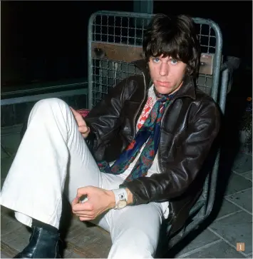  ?? ?? 1. Jeff Beck in 1967, shortly after his departure from The Yardbirds 1