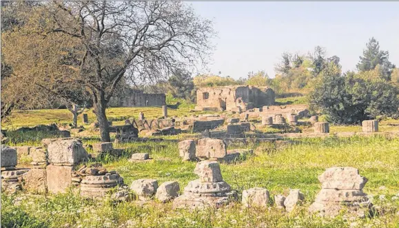  ?? ERIK DROST/FLICKR ?? Ancient ruins at Olympia.