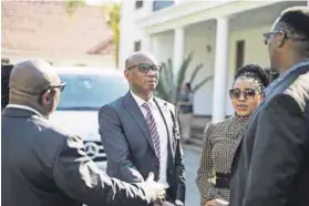  ?? Photo: Delwyn Verasamy ?? Not in a position to repay debt: Zizi Kodwa, the former ANC spin doctor, is now the deputy minister of state security.