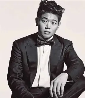  ??  ?? South Korean-American actor Ki Hong Lee plays the role of Minho in ‘The Maze Runner’ films.