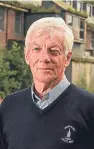  ??  ?? Montrose councillor David May slammed NHS Tayside for waiting until less than 24 hours before the closure to make the news public.