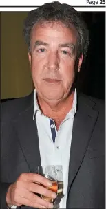  ??  ?? Facing legal action: Jeremy Clarkson