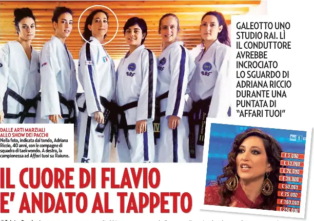 Il Cuore Di Flavio E Andato Al Tappeto Pressreader