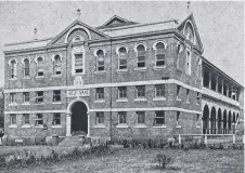  ?? ?? This photo of Holy Name school was taken in 1932.